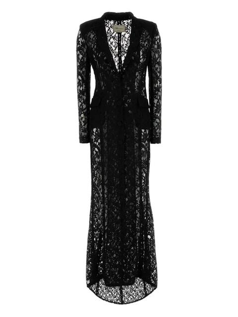 Blumarine v-neck dress - Black - zdjęcie produktu nr 1