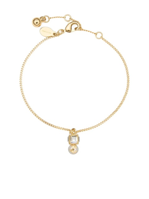 Jimmy Choo pearl cube bracelet - Gold - zdjęcie produktu nr 1