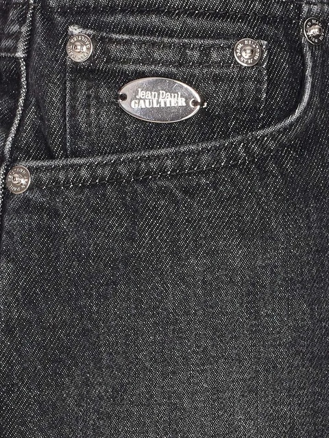 Jean Paul Gaultier zip-front pocket mini skirt - Grey - zdjęcie produktu nr 2
