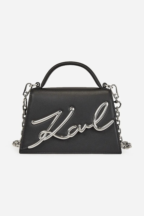 Karl Lagerfeld torebka K/SIGNATURE kolor czarny A1W30038 - zdjęcie produktu nr 1