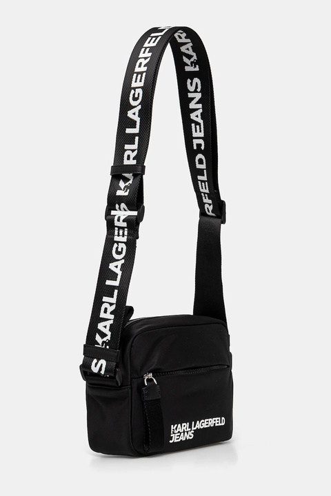 Karl Lagerfeld Jeans saszetka kolor czarny A1W30232 - zdjęcie produktu nr 2