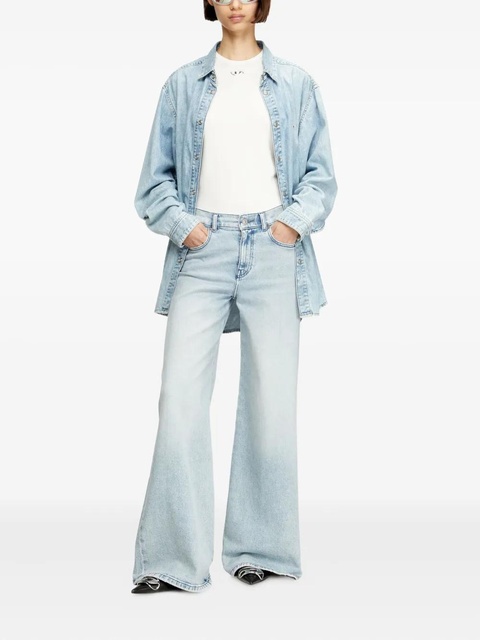 Diesel T-Uncutieslong-Od T-shirt - White - zdjęcie produktu nr 2