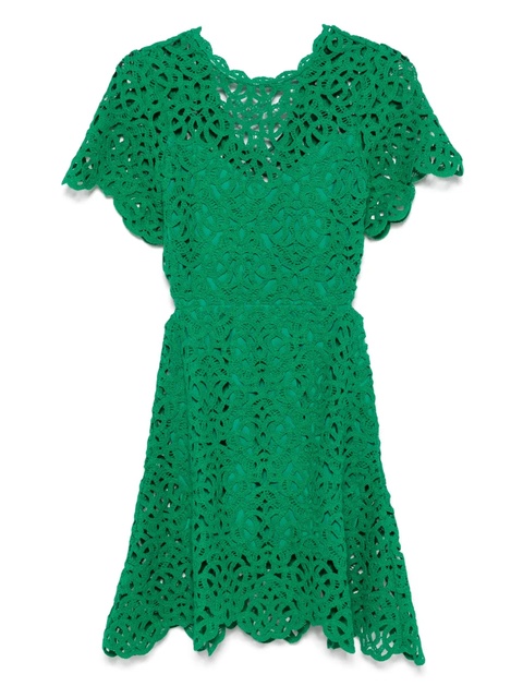 Maje crochet mini dress - Green - zdjęcie produktu nr 1