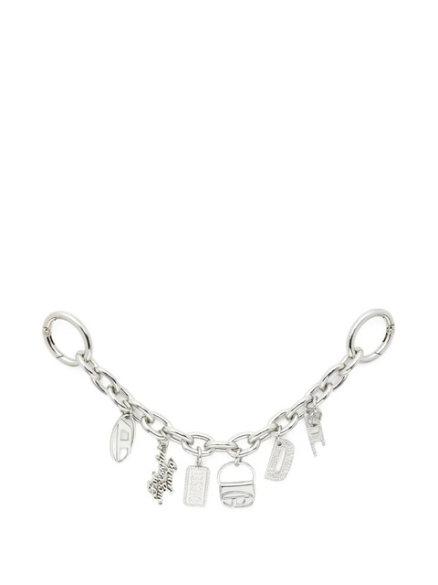 Diesel charms chain-d s keyring - Silver - zdjęcie produktu nr 1