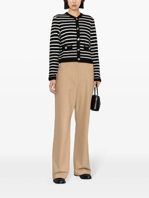 Maje striped knit cardigan - Black - zdjęcie produktu nr 2