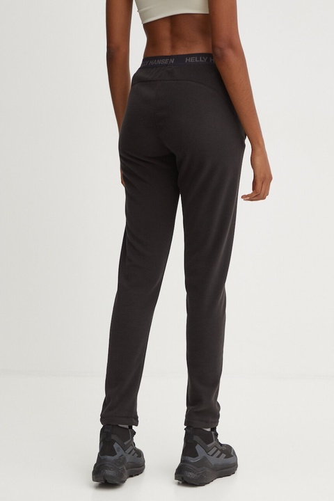 Helly Hansen spodnie sportowe Daybreaker damskie kolor czarny gładkie 51743 - zdjęcie produktu nr 2