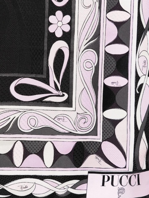 PUCCI Scarf - Black - zdjęcie produktu nr 2
