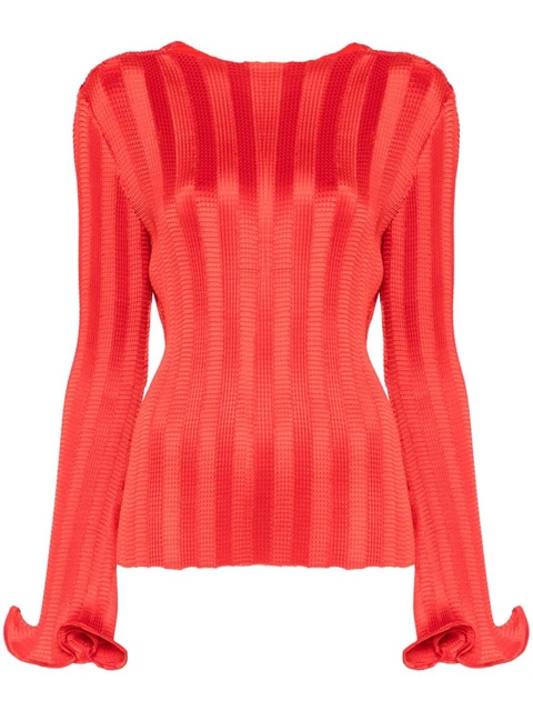 Simkhai Carys blouse - Red - zdjęcie produktu nr 1