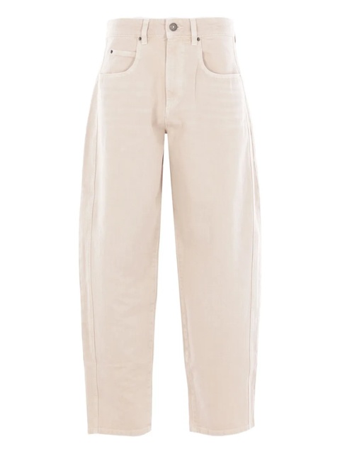ISABEL MARANT balloon-leg cotton jeans - Neutrals - zdjęcie produktu nr 1