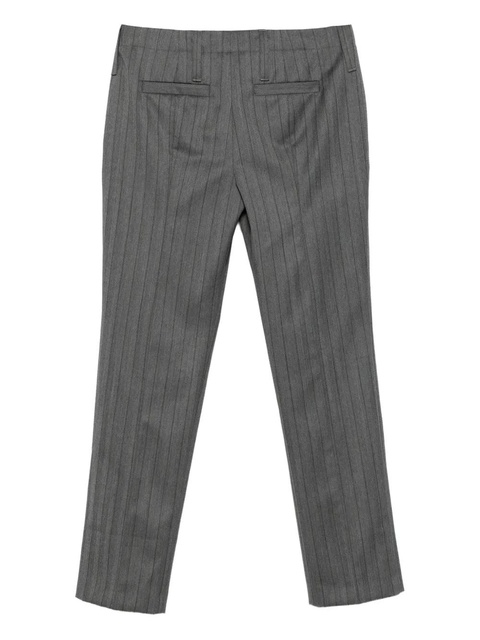 Alexander McQueen pinstripe wool trousers - Grey - zdjęcie produktu nr 2