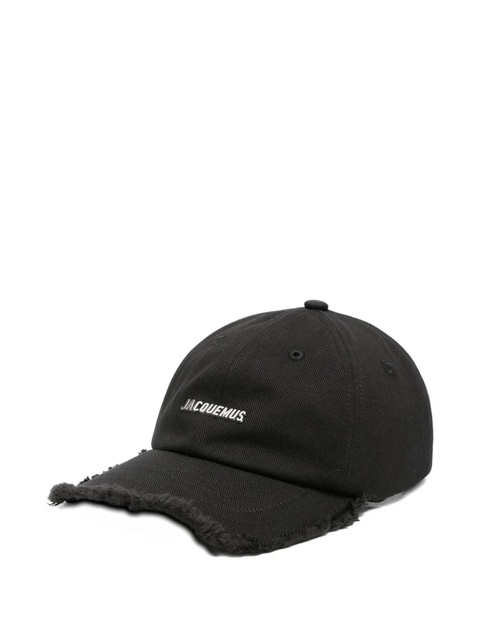 Jacquemus La Casquette Artichaut baseball cap - Black - zdjęcie produktu nr 2