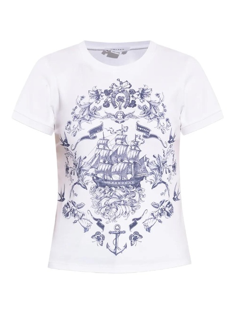 Alexander McQueen graphic-print t-shirt - White - zdjęcie produktu nr 1