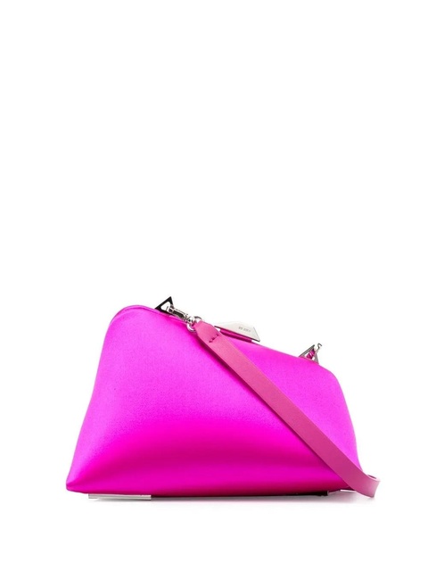 The Attico 8.30PM satin clutch bag - Pink - zdjęcie produktu nr 1