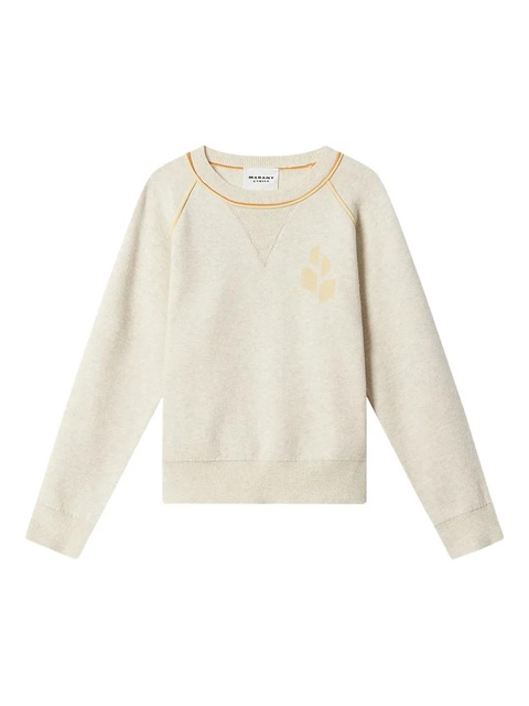 MARANT ÉTOILE Loriby logo sweater - Neutrals - zdjęcie produktu nr 1