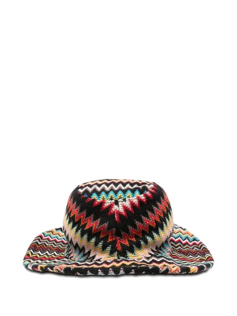 Missoni chevron sun hat - Black - zdjęcie produktu nr 2