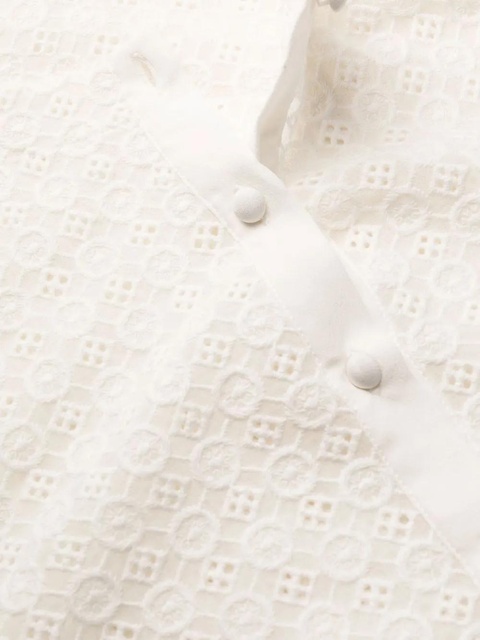 ERES Sorbet embroidered dress - Neutrals - zdjęcie produktu nr 2