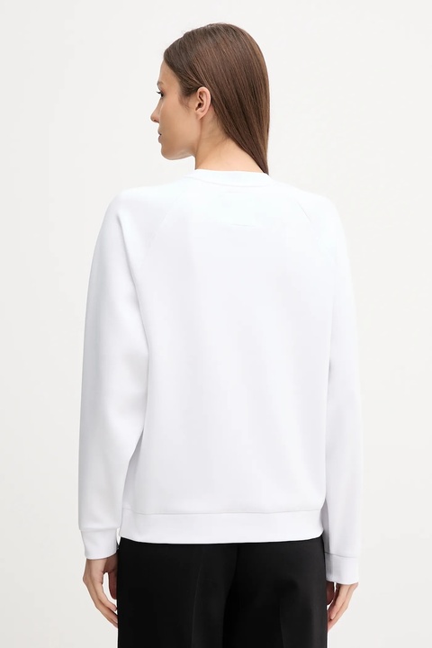 Armani Exchange bluza damska kolor biały z aplikacją XW000826 AF13397 - zdjęcie produktu nr 2