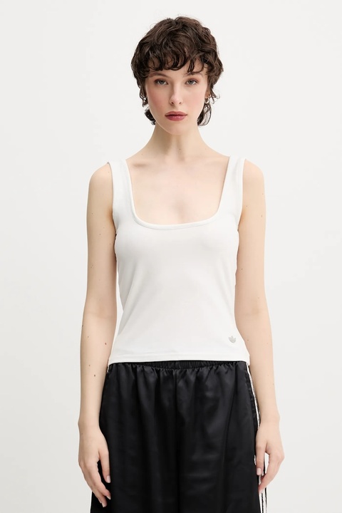 adidas Originals top Essentials kolor biały JW5988 - zdjęcie produktu nr 1