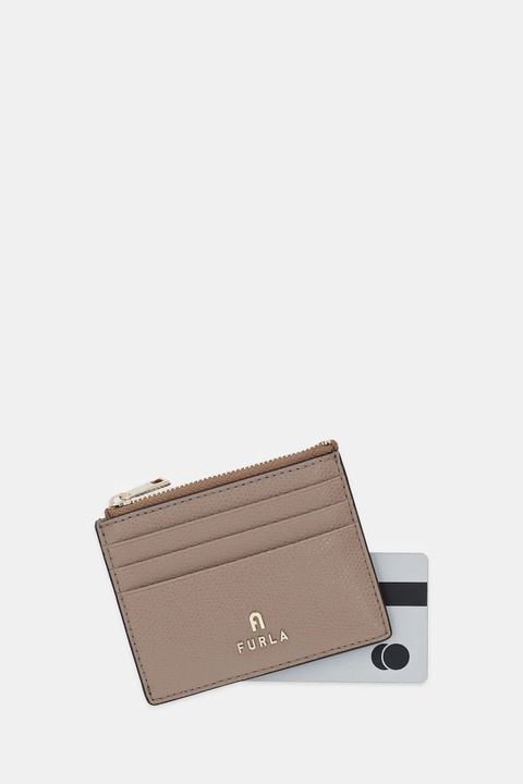 Furla portfel skórzany damski kolor beżowy WP00388.ARE000.1257S - zdjęcie produktu nr 2