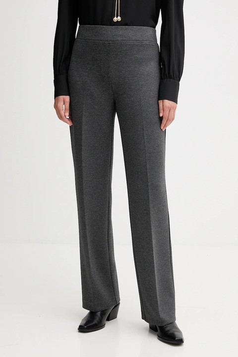 Joseph Ribkoff spodnie damskie kolor szary proste high waist 253300 - zdjęcie produktu nr 1
