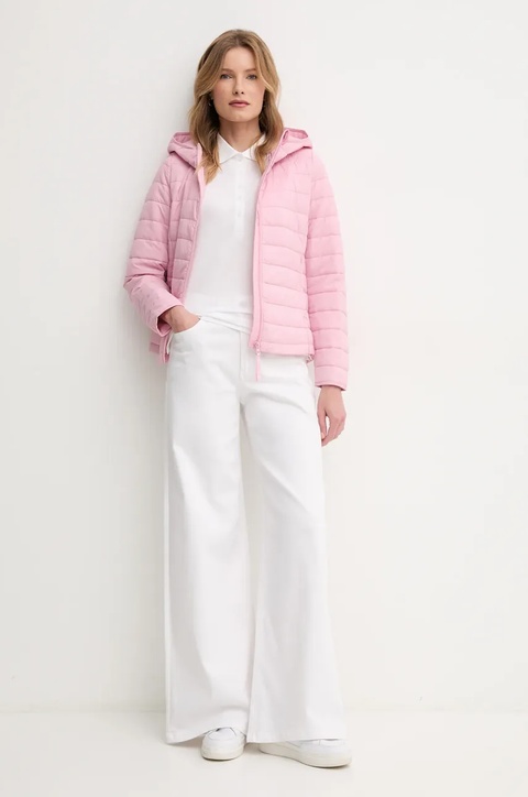 United Colors of Benetton jeansy damskie kolor biały 4WDDDE029 - zdjęcie produktu nr 1