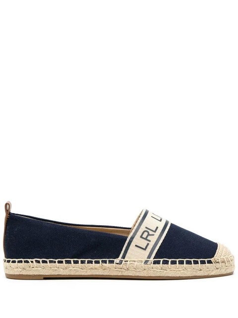 Lauren Ralph Lauren Caylee logo-print espadrilles - Blue - zdjęcie produktu nr 1