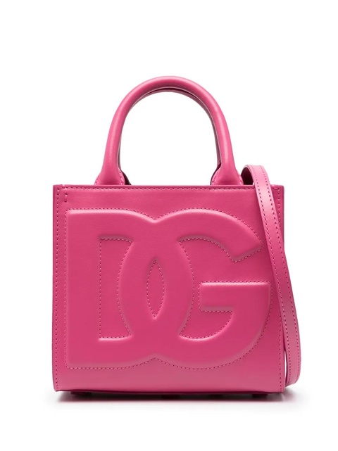 Dolce & Gabbana mini DG Daily tote bag - Pink - zdjęcie produktu nr 1