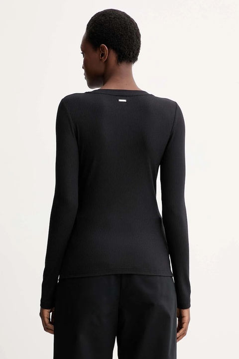 Calvin Klein longsleeve kolor czarny LV044D235G - zdjęcie produktu nr 2