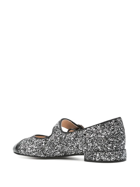 SANDRO leather ballet flats - Black - zdjęcie produktu nr 2
