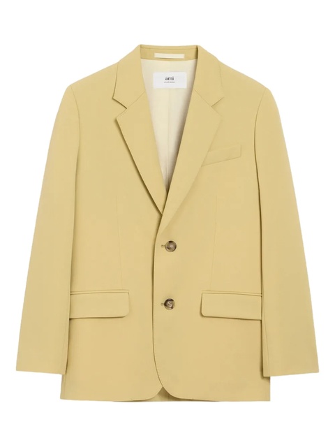 AMI Paris two-button wool jacket - Green - zdjęcie produktu nr 1