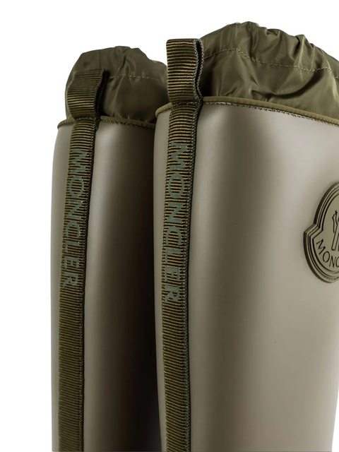 Moncler logo-plaque pull-tab boots - Green - zdjęcie produktu nr 2