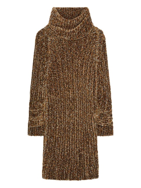 DRIES VAN NOTEN roll-neck sweater - Brown - zdjęcie produktu nr 1