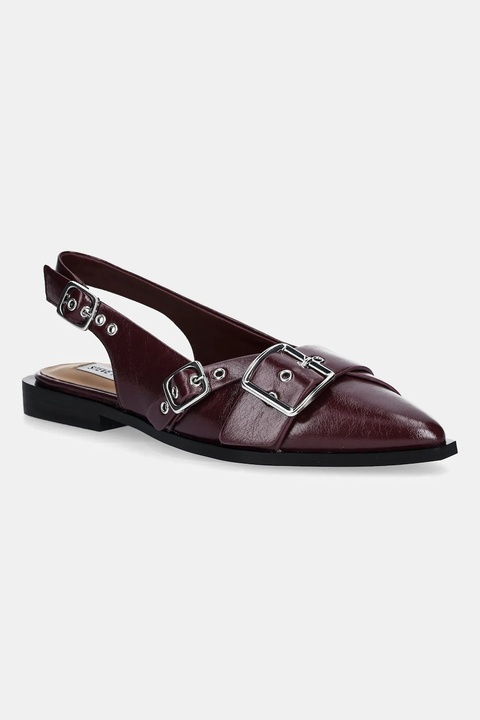 Steve Madden baleriny Grezly kolor bordowy z odkrytą piętą 11003901 - zdjęcie produktu nr 1