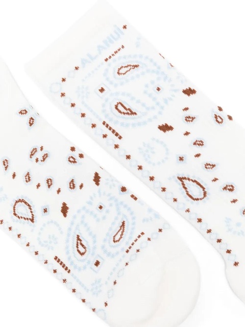 Alanui Bandana socks - White - zdjęcie produktu nr 2