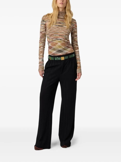 Missoni stripe-pattern turtleneck sweater - Neutrals - zdjęcie produktu nr 2