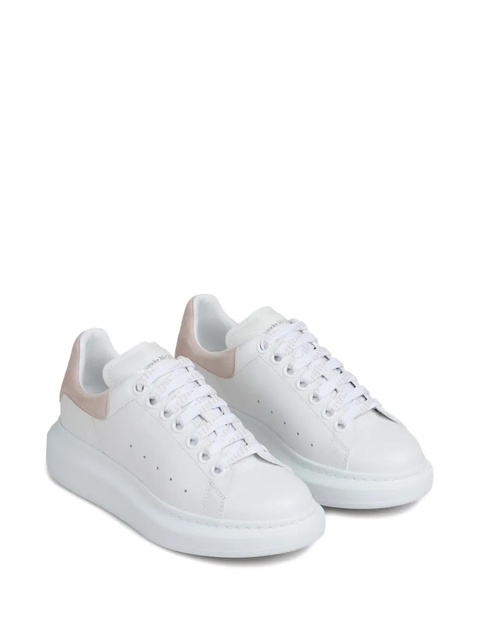 Alexander McQueen suede-panelled sneakers - White - zdjęcie produktu nr 1