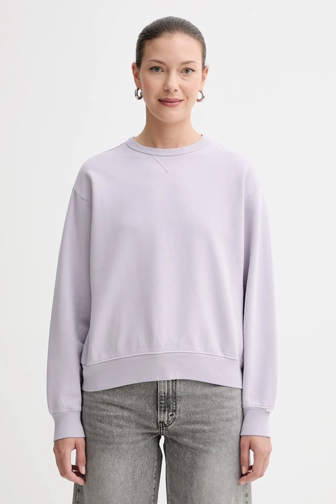 Levi's bluza bawełniana damska kolor fioletowy gładka A8789 - zdjęcie produktu nr 1