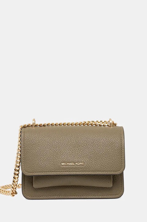MICHAEL Michael Kors torebka skórzana kolor zielony 32T4GC7C1T - zdjęcie produktu nr 1