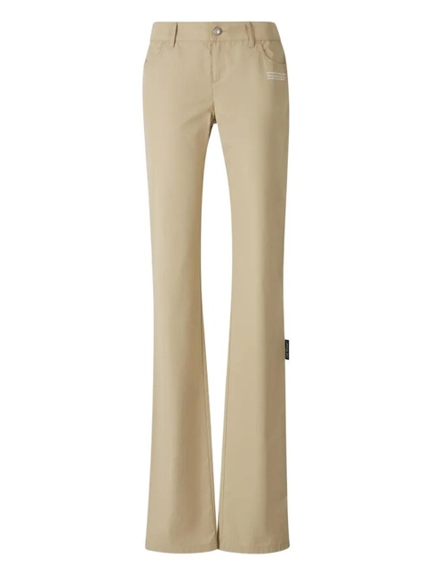 Off-White flared trousers - Neutrals - zdjęcie produktu nr 1
