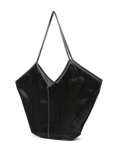 Hereu v-neckline silk shoulder bag - Black - zdjęcie produktu nr 2