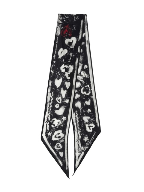 Zadig&Voltaire Jessie scarf - Black - zdjęcie produktu nr 1
