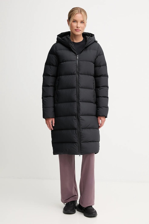 Jack Wolfskin kurtka puchowa Frozen Palace damska kolor czarny 1204133 - zdjęcie produktu nr 1