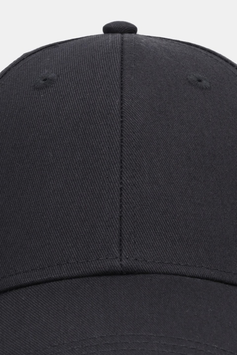 Karl Lagerfeld czapka z daszkiem bawełniana IKON kolor czarny B1W33018 - zdjęcie produktu nr 2