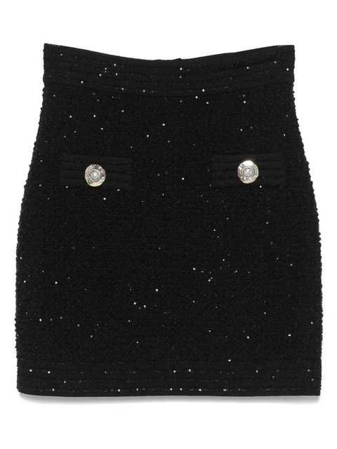 Balmain high-waisted skirt - Black - zdjęcie produktu nr 1