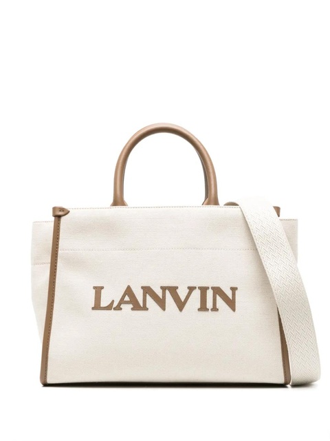 Lanvin small In&Out tote bag - Neutrals - zdjęcie produktu nr 1
