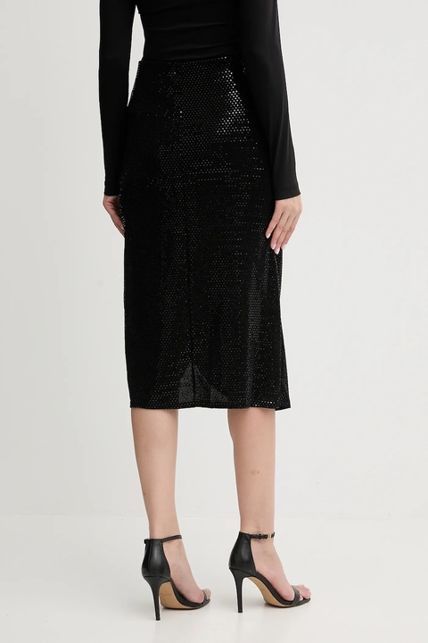 Morgan spódnica kolor czarny midi prosta JOLIVIA - zdjęcie produktu nr 2