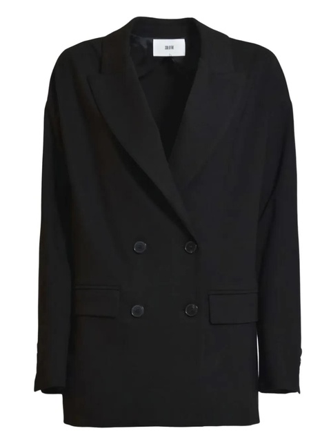SOLOTRE double-breasted blazer - Black - zdjęcie produktu nr 2