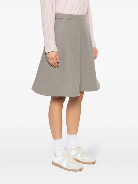 AMI Paris knitted midi skirt - Green - zdjęcie produktu nr 2