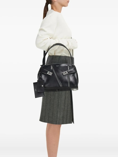 Ferragamo medium Hug Soft zip-detail shoulder bag - Black - zdjęcie produktu nr 2