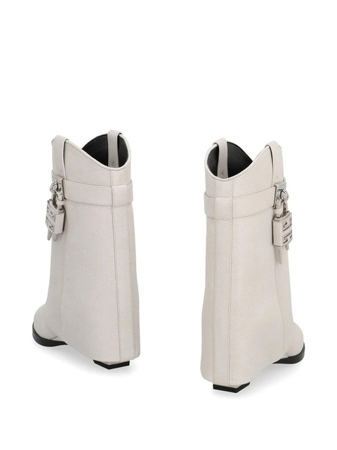 Givenchy 60mm Shark Lock Cowboy leather boots - White - zdjęcie produktu nr 2